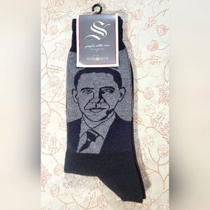 Sock Smith Former President Barack Obama pair